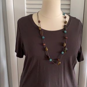 Eileen Fisher s/s crewneck shirt
